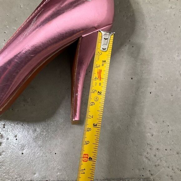 Lanvin Metallic Heels - Picture 9 of 10